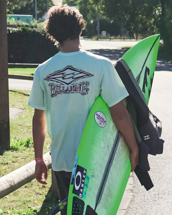 2 Born Is 73 - Camiseta de manga corta para Hombre Multi C1SS35BIP2 Billabong
