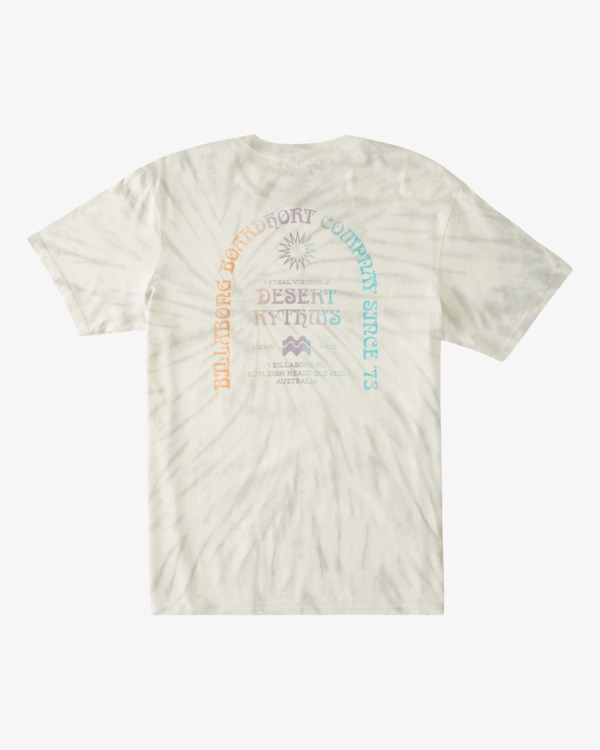 1 Yellow Sun Tie Dye - Camiseta de manga corta para Hombre  C1SS43BIP2 Billabong