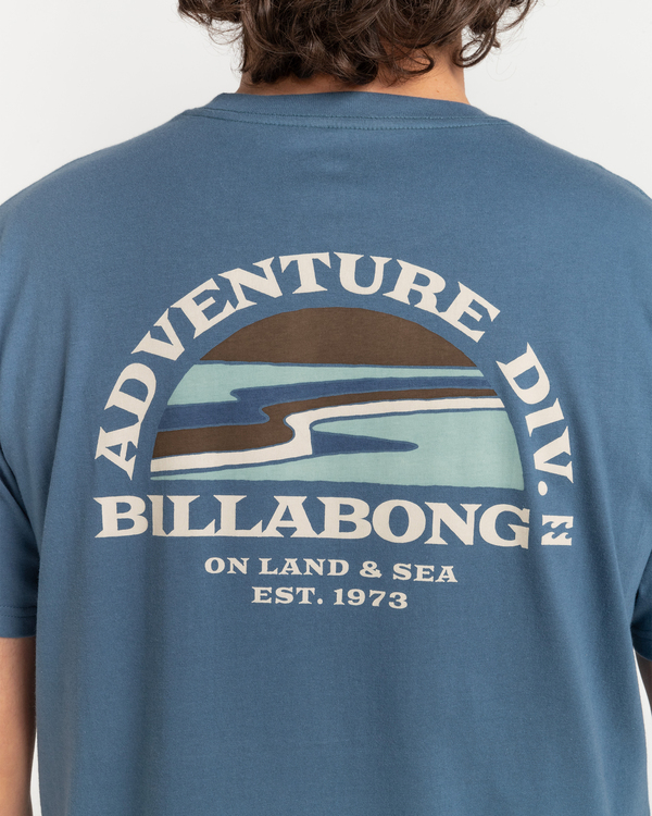 4 Sundown - Camiseta de manga corta para Hombre Negro C1SS48BIP2 Billabong
