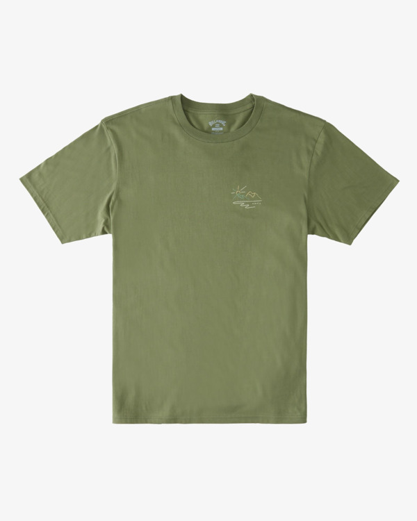 0 Panorama - Camiseta de manga corta para Hombre Verde C1SS49BIP2 Billabong
