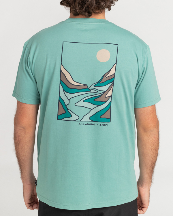 3 Gateway - Camiseta de manga corta para Hombre  C1SS50BIP2 Billabong