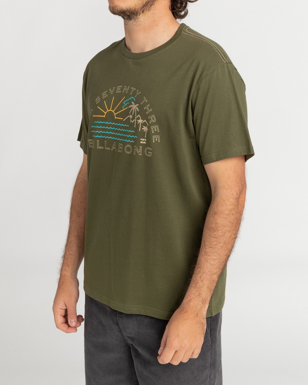 1 Isla Vista - T-shirt met korte mouw voor Heren Brown C1SS58BIP2 Billabong