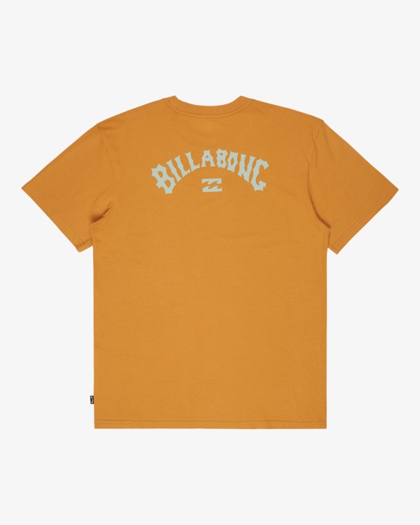 6 Arch Wave - T-shirt met korte mouw voor Heren Yellow C1SS65BIP2 Billabong