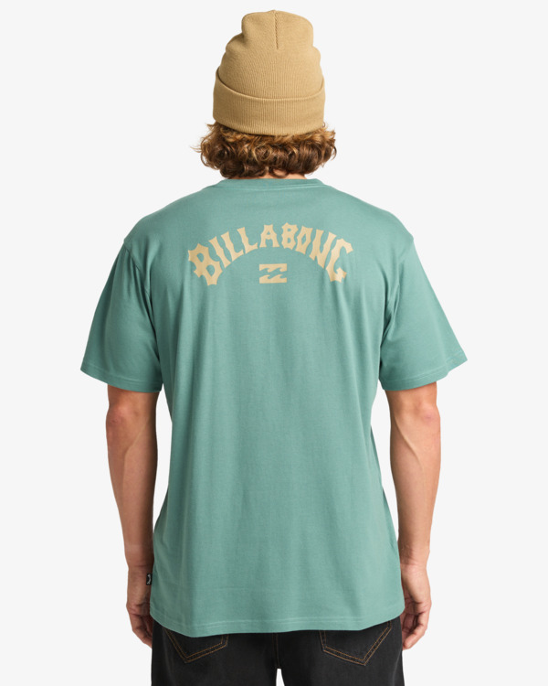 2 Arch Wave - T-shirt manches courtes pour Homme Bleu C1SS65BIP2 Billabong