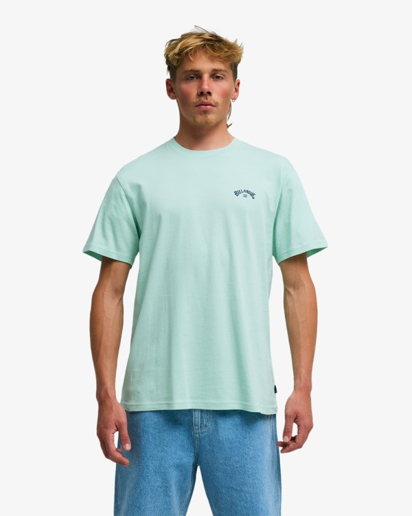 0 Arch Wave - T-shirt met korte mouw voor Heren Green C1SS65BIP2 Billabong