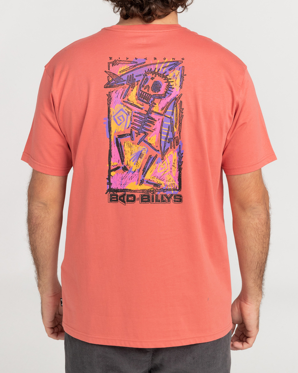 3 Tribal Dance - T-shirt manches courtes pour Homme Rouge C1SS66BIP2 Billabong