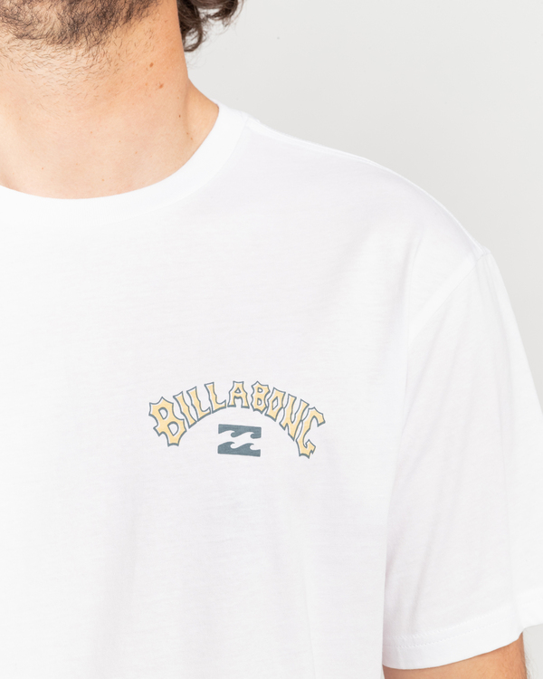 2 Theme Arch - T-Shirt für Männer Weiss C1SS68BIP2 Billabong