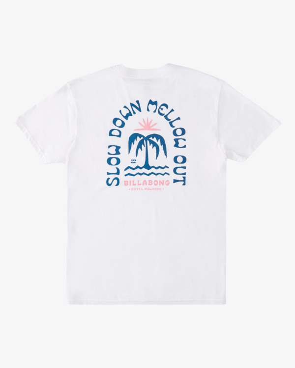 6 Heat - T-shirt manches courtes pour Homme Blanc C1SS95BIP2 Billabong