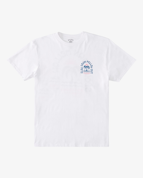 5 Heat - T-shirt manches courtes pour Homme Blanc C1SS95BIP2 Billabong