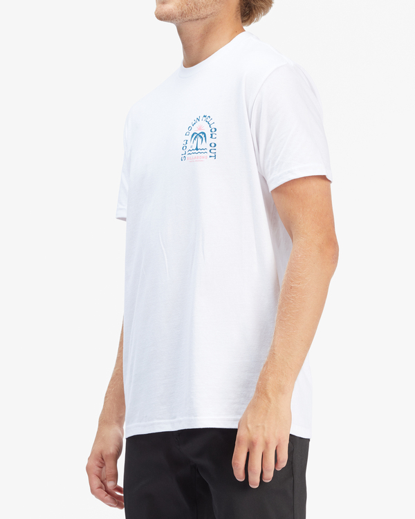 3 Heat - T-shirt manches courtes pour Homme Blanc C1SS95BIP2 Billabong