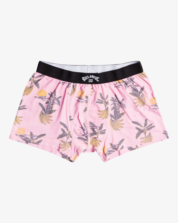 0 Ron Underwear - Short boxer para Hombre Rosa C1UN02BIP2 Billabong
