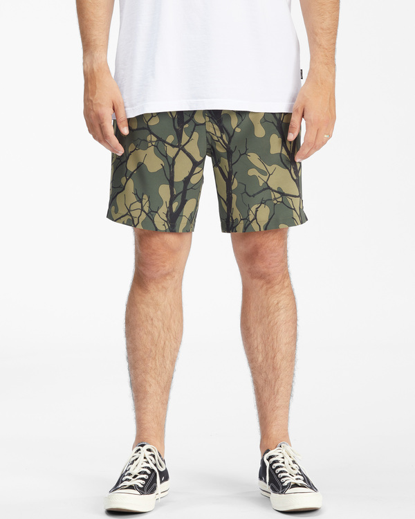 1 Surftrek Elastic - Short surftrek pour Homme Vert C1WK32BIP2 Billabong
