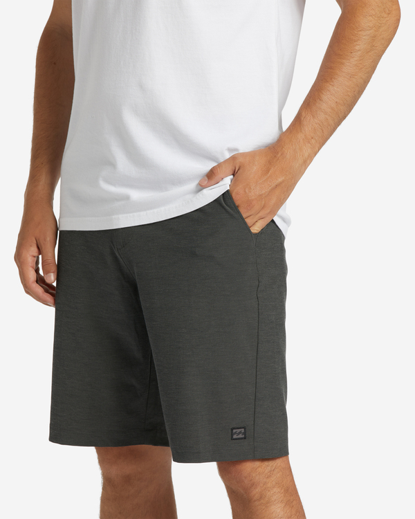 10 Crossfire - Hybride Short voor Heren Black C1WK34BIP2 Billabong