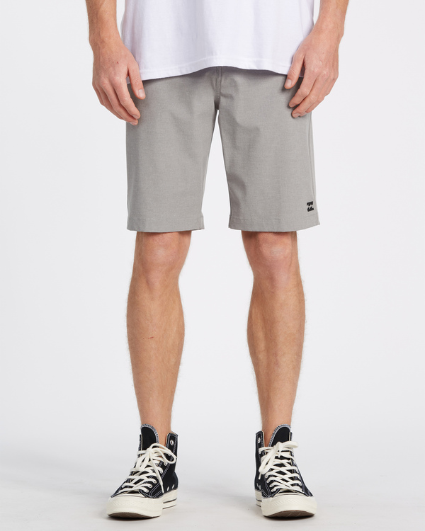 4 Crossfire - Hybrid Shorts for Men Grey C1WK35BIP2 Billabong