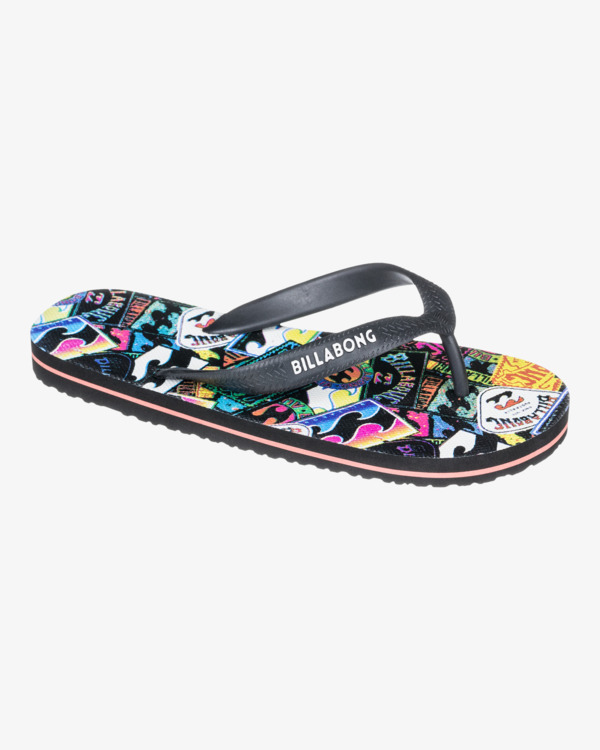 1 Tides Print - Sandalen voor Jongens 8 - 14 Brown C2FF12BIP2 Billabong