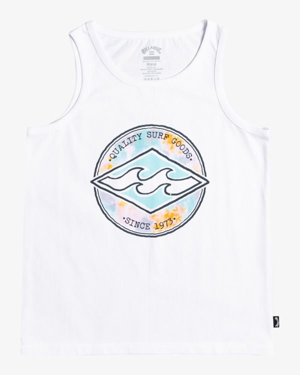 0 Rotor Diamond Tk - Débardeur pour Garçon 8-16 ans Blanc C2SG02BIP2 Billabong