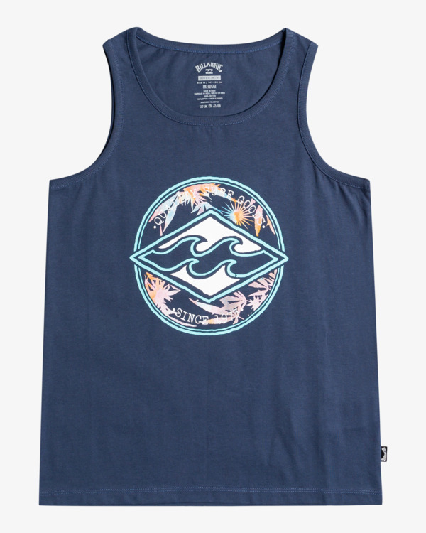0 Rotor Diamond Tk - Camiseta sin mangas para Chicos 8-16 Marron C2SG02BIP2 Billabong