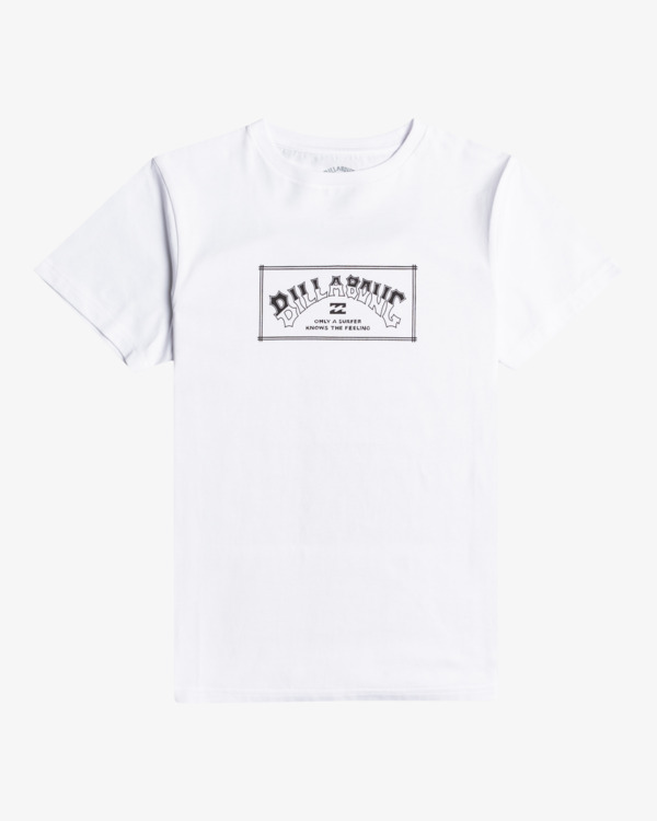 0 Arch - T-shirt de manga curta para Rapazes 8-16 Branco C2SS12BIP2 Billabong