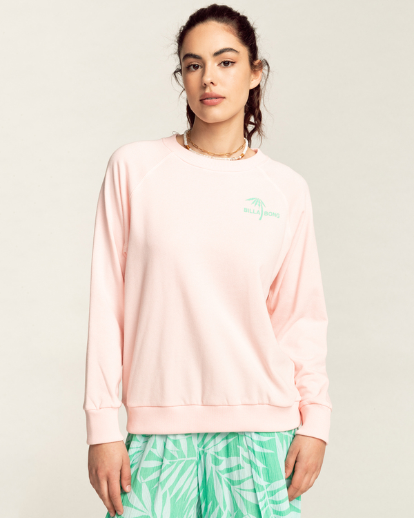 Billabong pink sweatshirt online