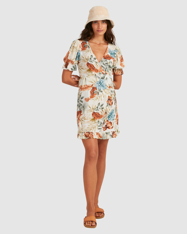 5 My Babylon - Vestido Envolvente para Mujer Marron C3DR63BIP2 Billabong