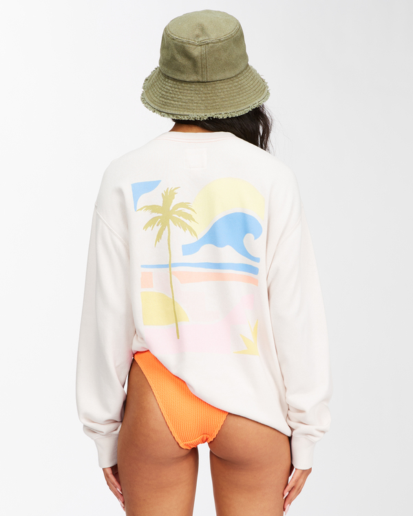 2 Kissed The Sun - Sweatshirt for Women Brown C3FL18BIP2 Billabong