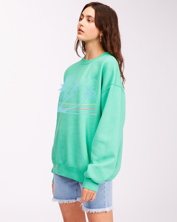 3 Ride In - Sweat pour Femme Vert C3FL25BIP2 Billabong