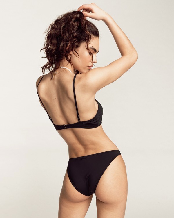 0 Sol Searcher Tropic - Bas de bikini couvrance moyenne pour Femme Noir C3SB05BIP2 Billabong
