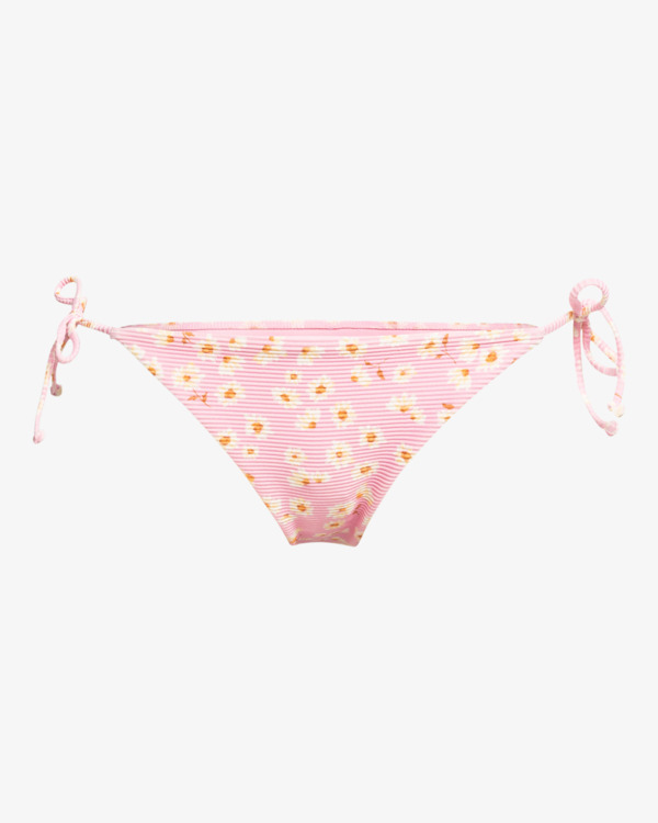 4 Daisy Craze Tie Side Tropic - Braguita de bikini de cobertura media para Mujer Rosa C3SB22BIP2 Billabong