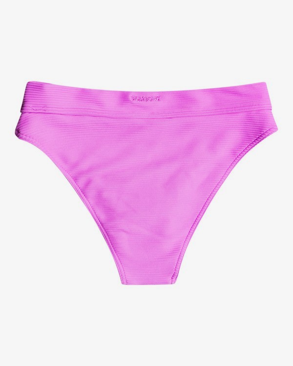 1 Tan lines Maui Rider - Bas de bikini couvrance moyenne pour Femme Violet C3SB31BIP2 Billabong