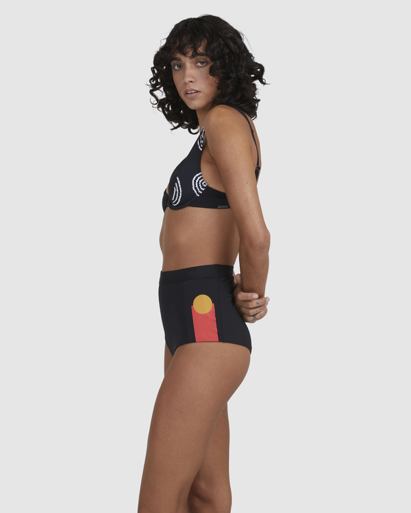 6 Otis Dbah Avalon - Bas de bikini pour Femme Noir C3SB85BIP2 Billabong