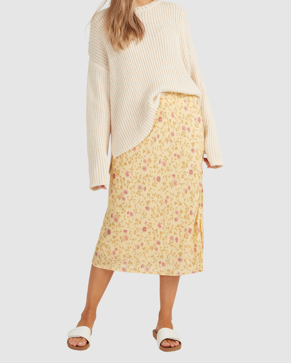 2 Sunlit - Halflange Rok voor Dames  C3SK04BIP2 Billabong