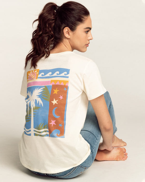 5 Take Your Time - Short Sleeve T-Shirt for Women  C3SS16BIP2 Billabong