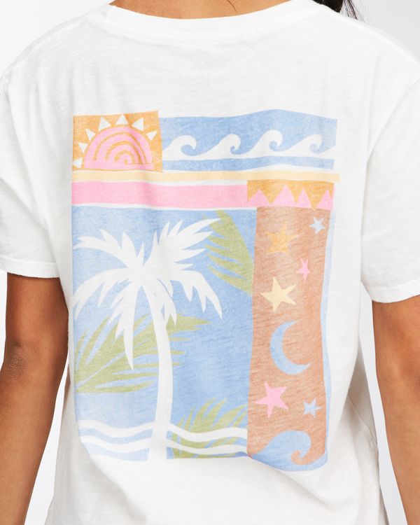 7 Take Your Time - Short Sleeve T-Shirt for Women  C3SS16BIP2 Billabong