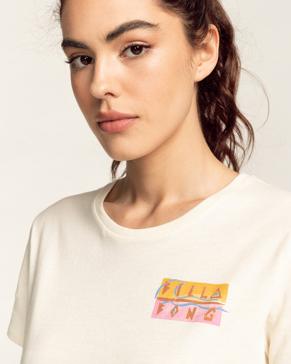 2 Take Your Time - Short Sleeve T-Shirt for Women  C3SS16BIP2 Billabong