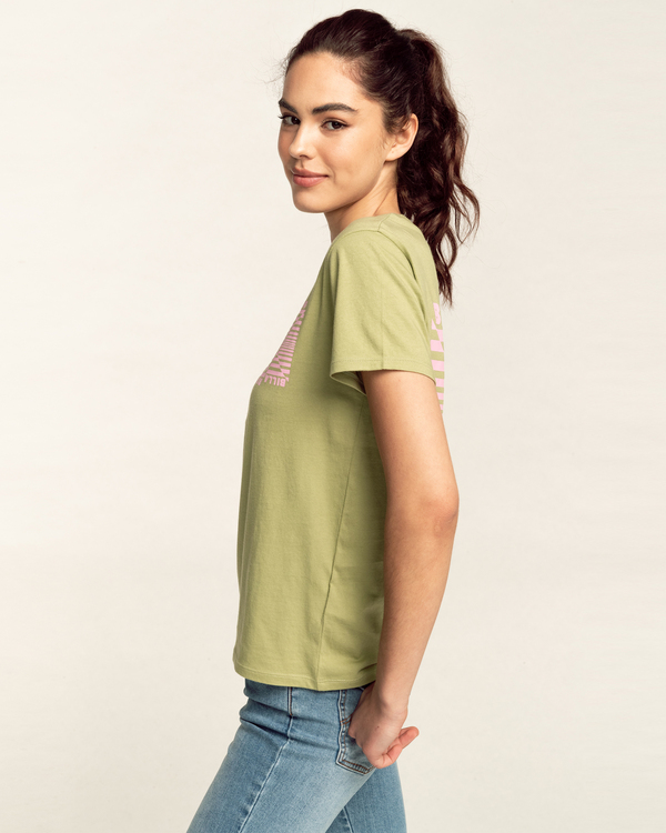 1 Segment - Short Sleeve T-Shirt for Women Green C3SS29BIP2 Billabong
