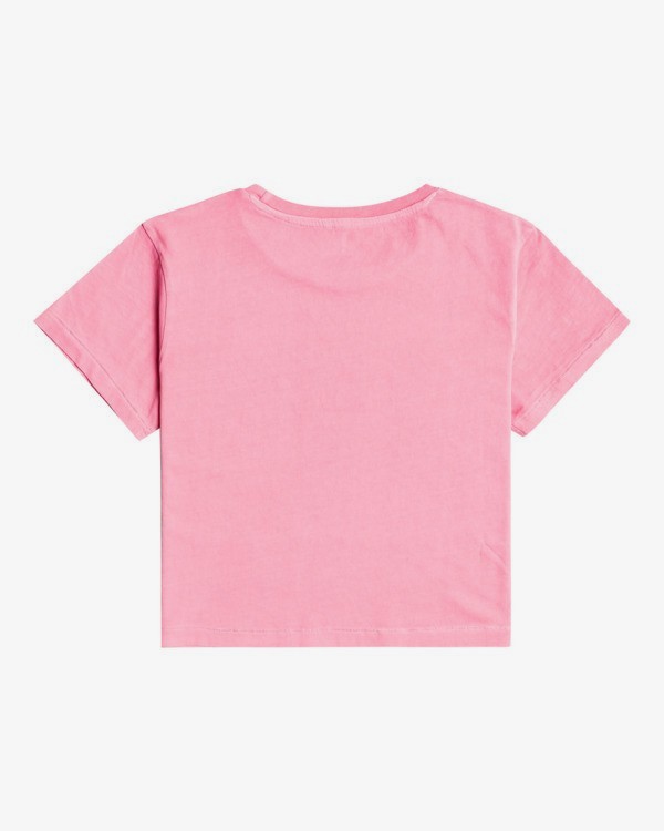 6 Tropicality - Short Sleeve T-Shirt for Women Pink C3SS31BIP2 Billabong
