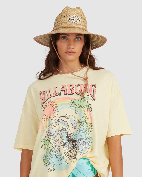 4 Over The Rainbow - T-shirt de manga curta para Mulher  C3SS34BIP2 Billabong