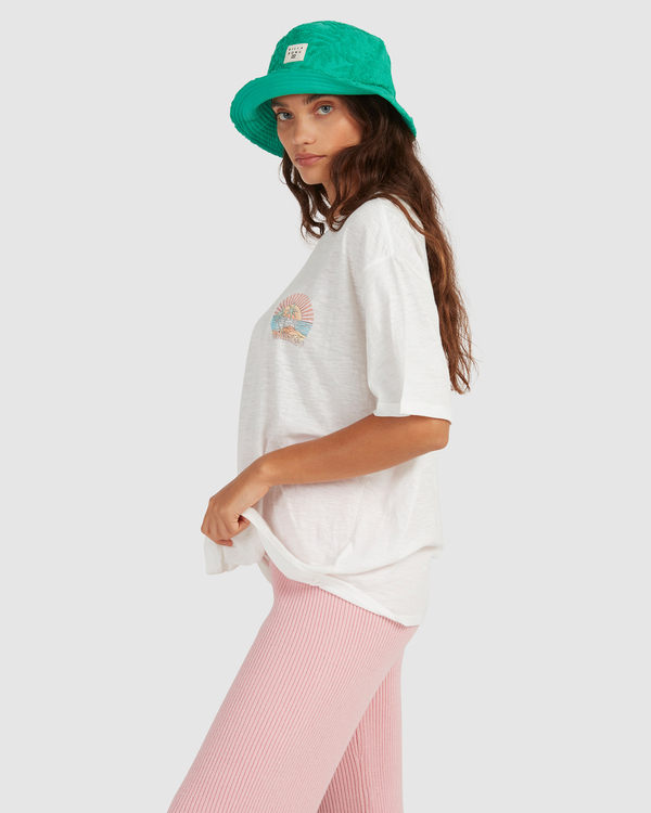 5 Sunny Snapper - Short Sleeve T-Shirt for Women Brown C3SS51BIP2 Billabong
