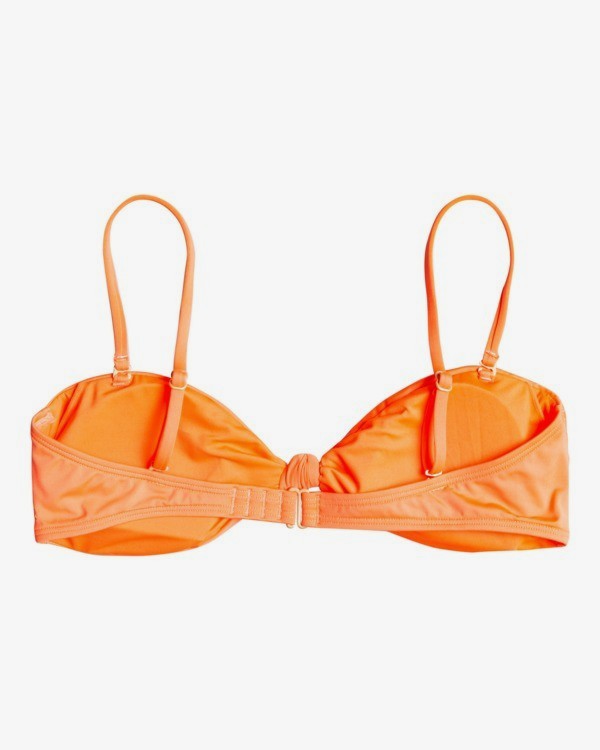 8 Sol Searcher - Bandeau-Bikinioberteil mit Knoten für Frauen Orange C3ST03BIP2 Billabong