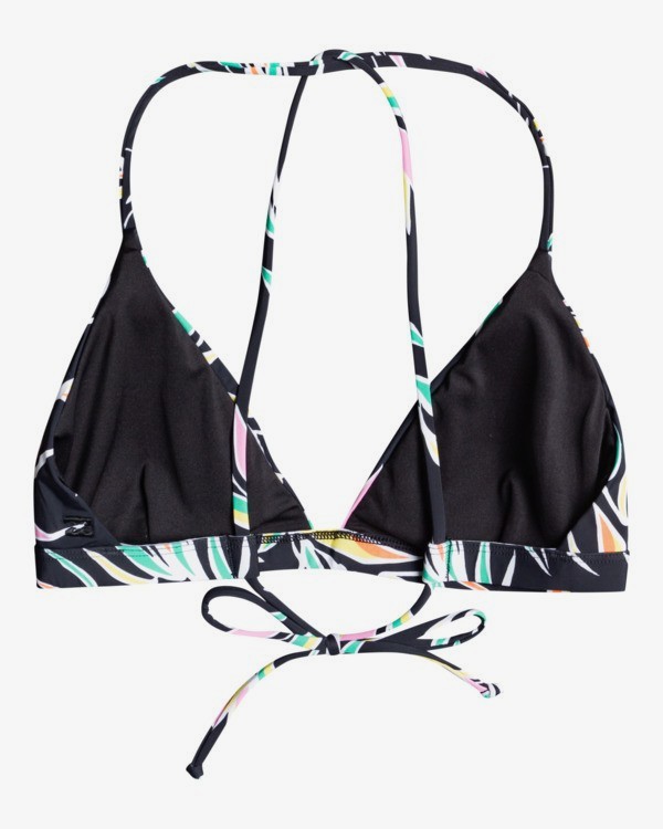 6 Sol Searcher Cross - Cross Back Triangle Bikini Top for Women Black C3ST04BIP2 Billabong