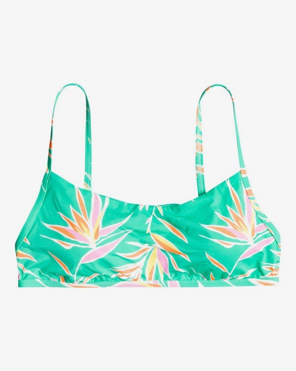 4 Sol Searcher - Scoop Bralette Bikini Top for Women Brown C3ST05BIP2 Billabong