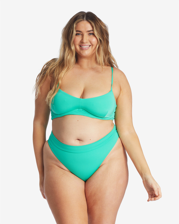 10 Sol Searcher Kenzley - Underwired Bikini Top for Women Green C3ST06BIP2 Billabong