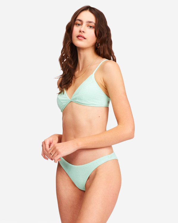 4 So Dazed Charlie - Fixed Triangle Bikini Top for Women Green C3ST16BIP2 Billabong