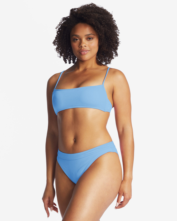 7 Sol Searcher - Vierkante Bralette Bikinitop voor Dames Gray C3ST72BIP2 Billabong