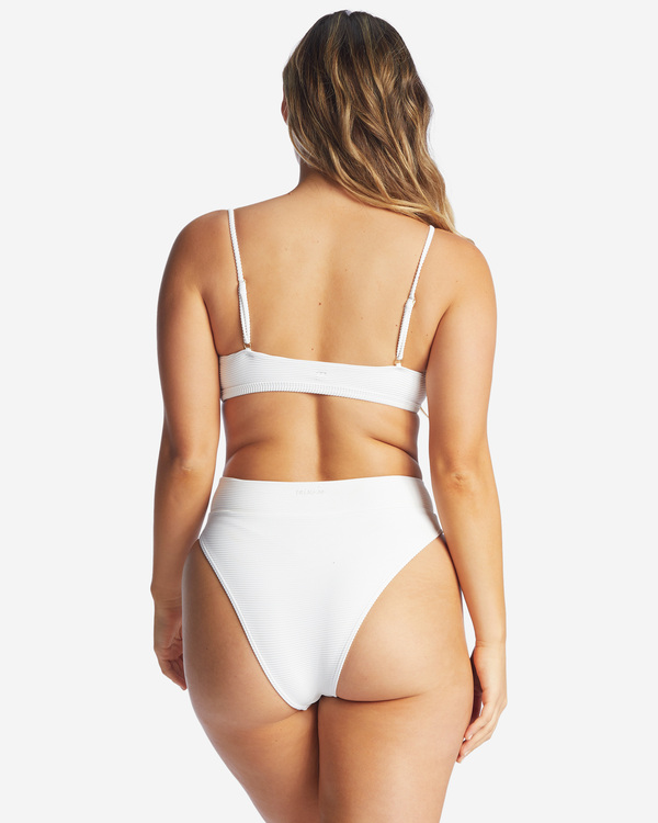 8 Tan lines Avery - Mini Crop Bikini Top voor Dames White C3ST74BIP2 Billabong
