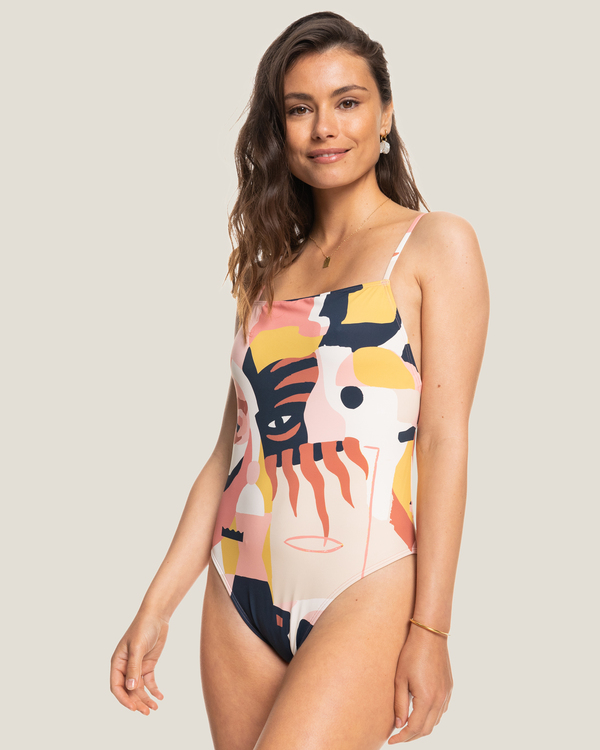 1 Madi Square - Maillot une pièce pour Femme Marron C3SW22BIP2 Billabong