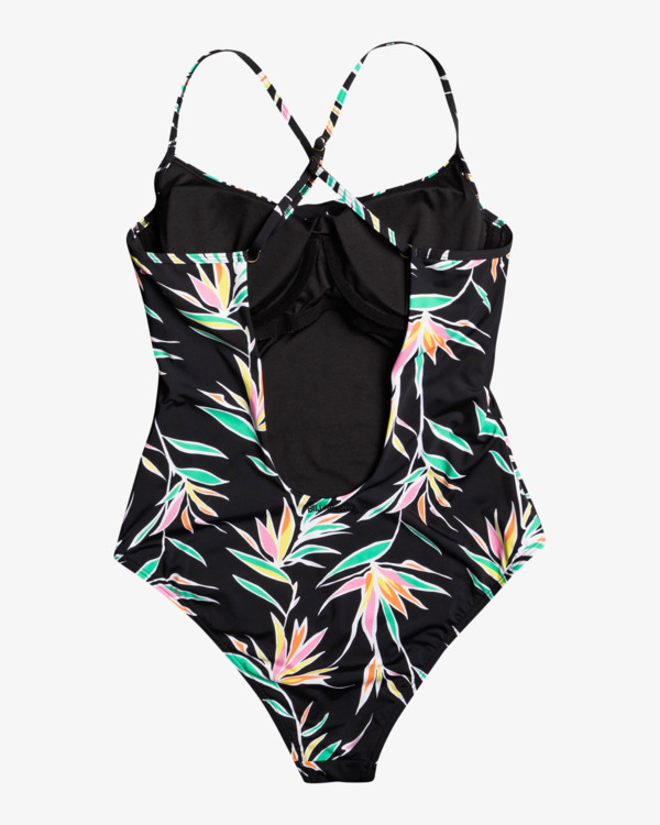 6 Sol Searcher Hike - Skimpy One-Piece Swimsuit for Women Black C3SW43BIP2 Billabong