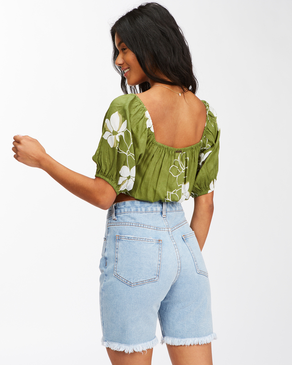 2 Sun City - Crop top pour Femme Vert C3TP08BIP2 Billabong