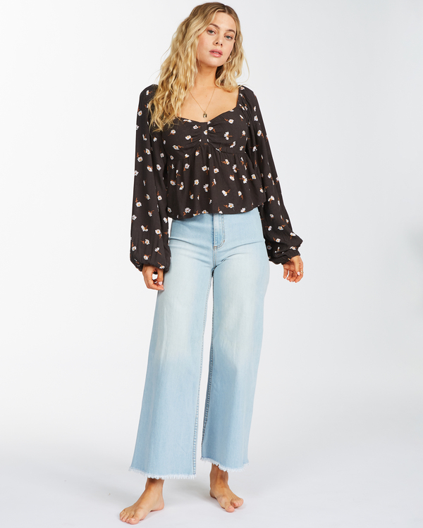 1 Love You More - Blouse met Lange Mouw voor Dames  C3TP11BIP2 Billabong