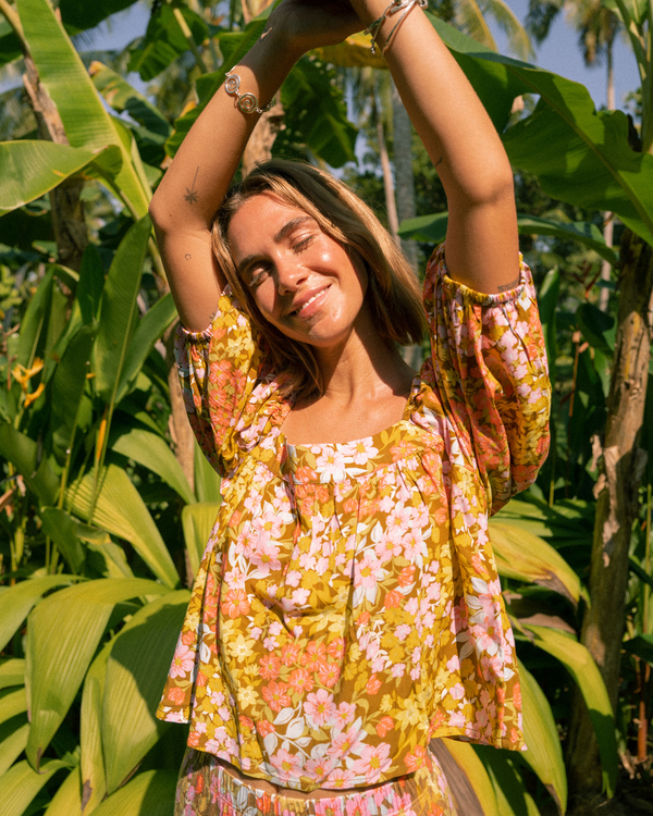 0 Beach Daze - Crop Top para Mujer Verde C3TP17BIP2 Billabong